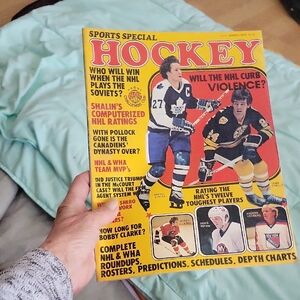 1979 Vintage Sports Special Hockey Magazine